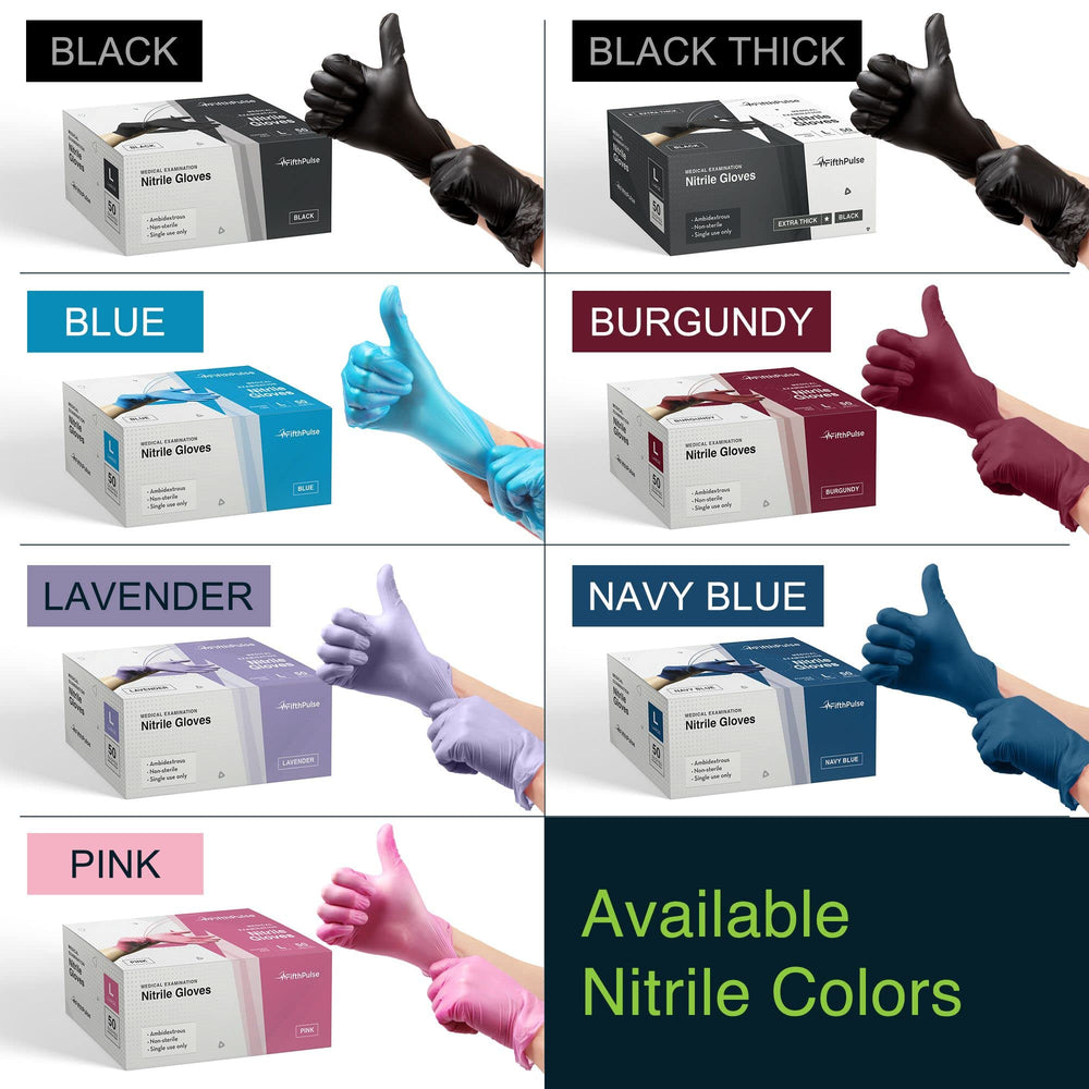 FifthPulse durable nitrile gloves offering reliable grip