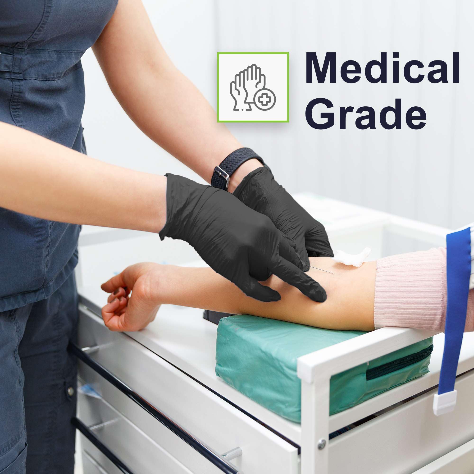 FifthPulse powder-free gloves prevent residue during sensitive applications.