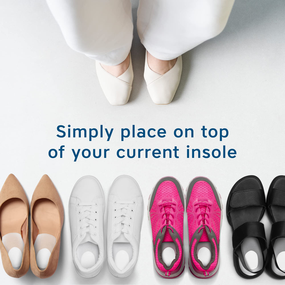Figly medical-grade silicone texture ensures lasting cushioning and relief.