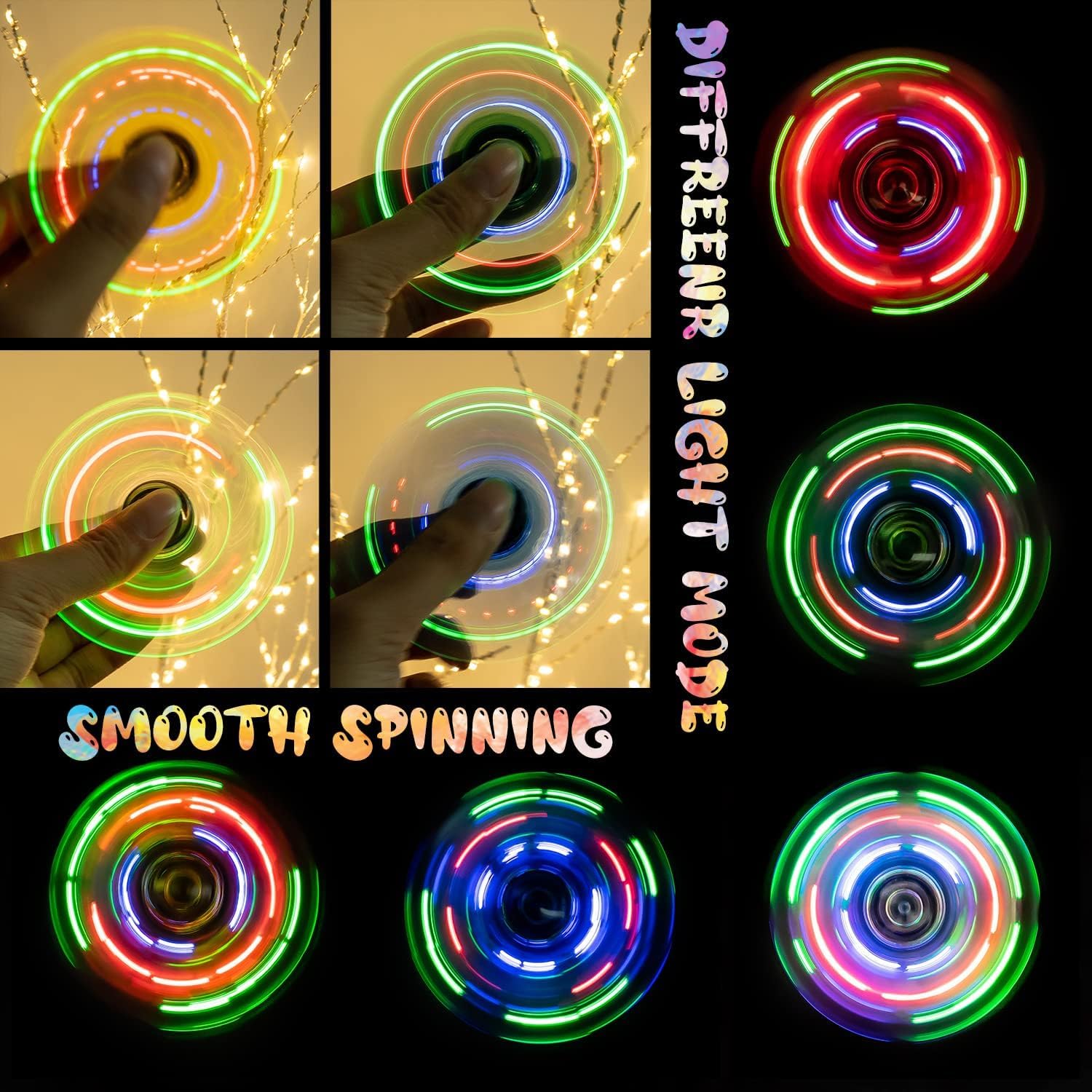 Figrol one-hand operable pocket-sized spinner for on-the-go focus