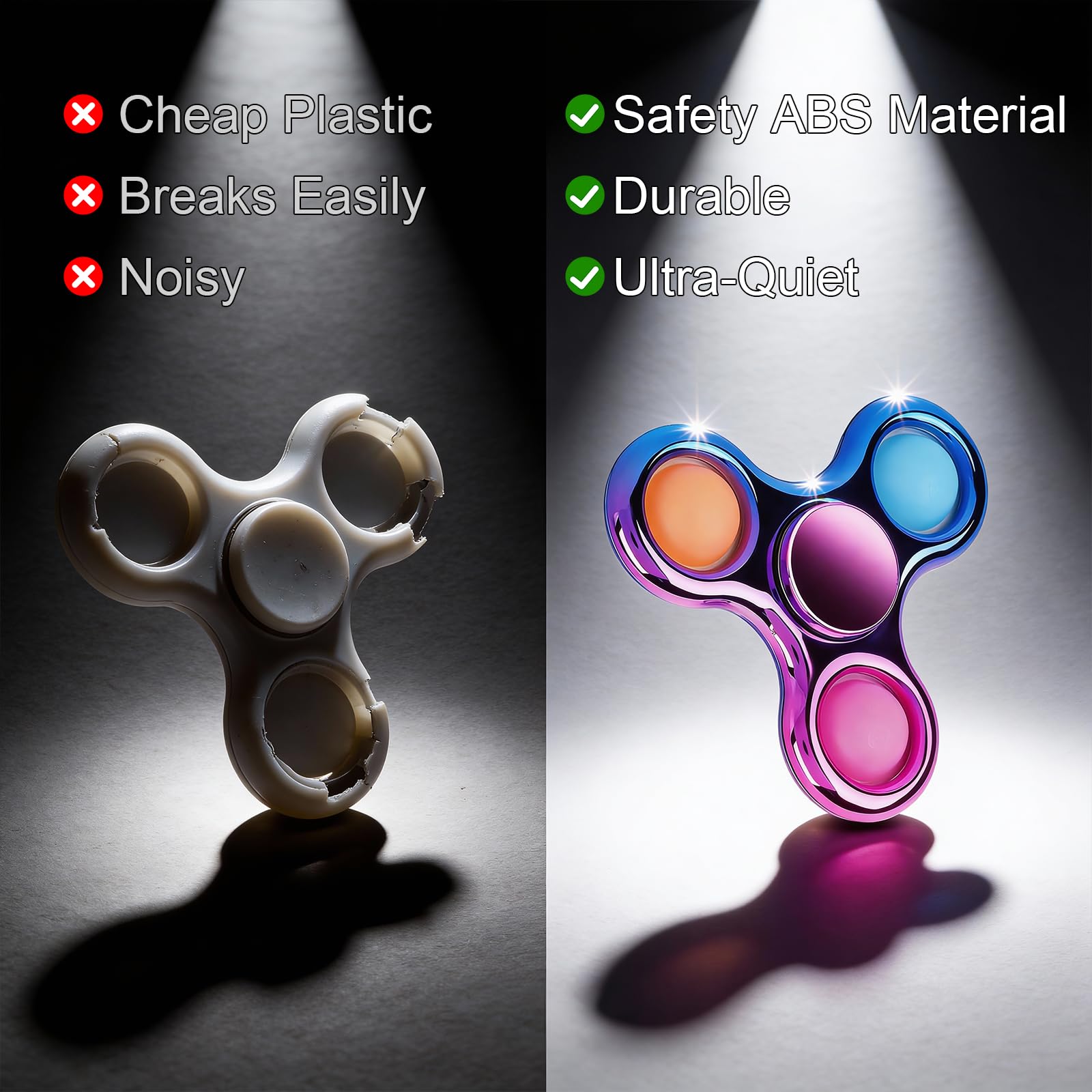 Figrol party-favors fidget spinners bright colors for celebrations.