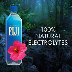FIJI Water artesian source from remote Fiji Islands supports daily hydration.