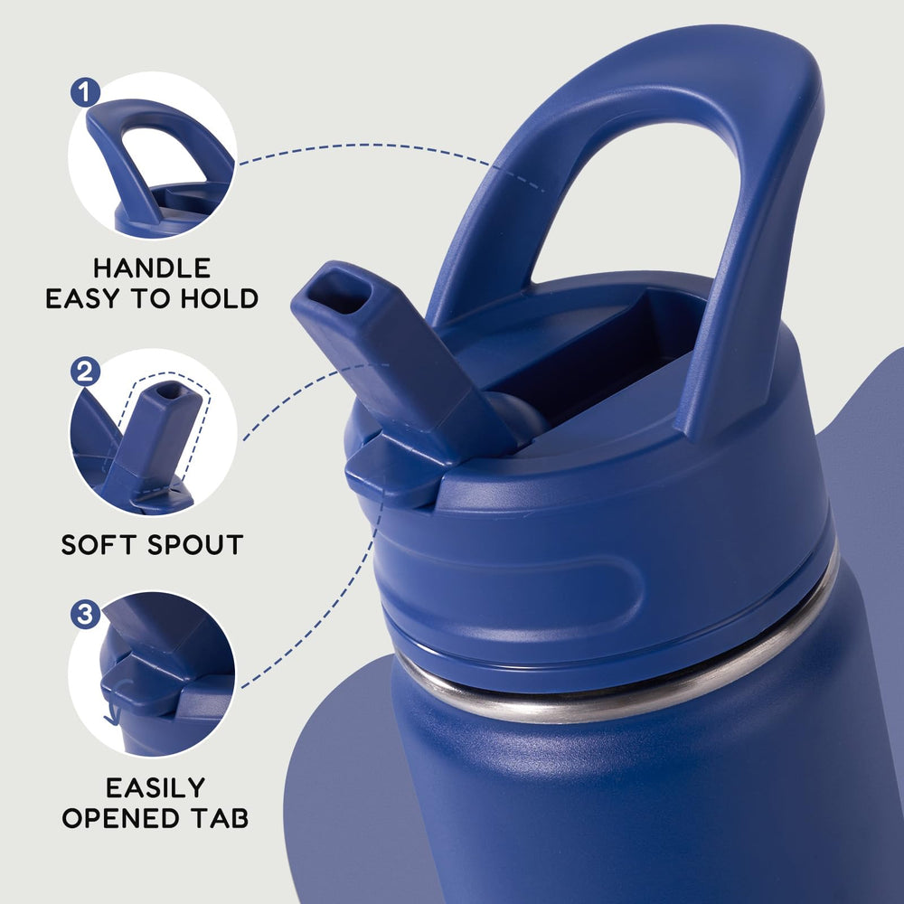 Fijinhom BPA-free stainless steel bottle blue, safe hydration