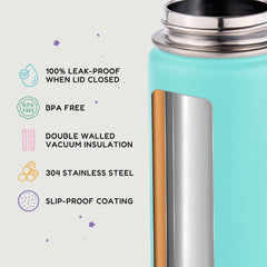 Fijinhom stainless steel insulated bottle keeps drinks at the right temperature