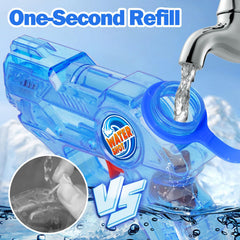 FIKAMD water gun transparent design close-up for easy refilling