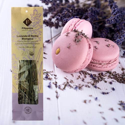 Filippone handpicked lavender bloom preserves color and aroma.