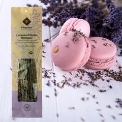 Filippone handpicked lavender bloom preserves color and aroma.