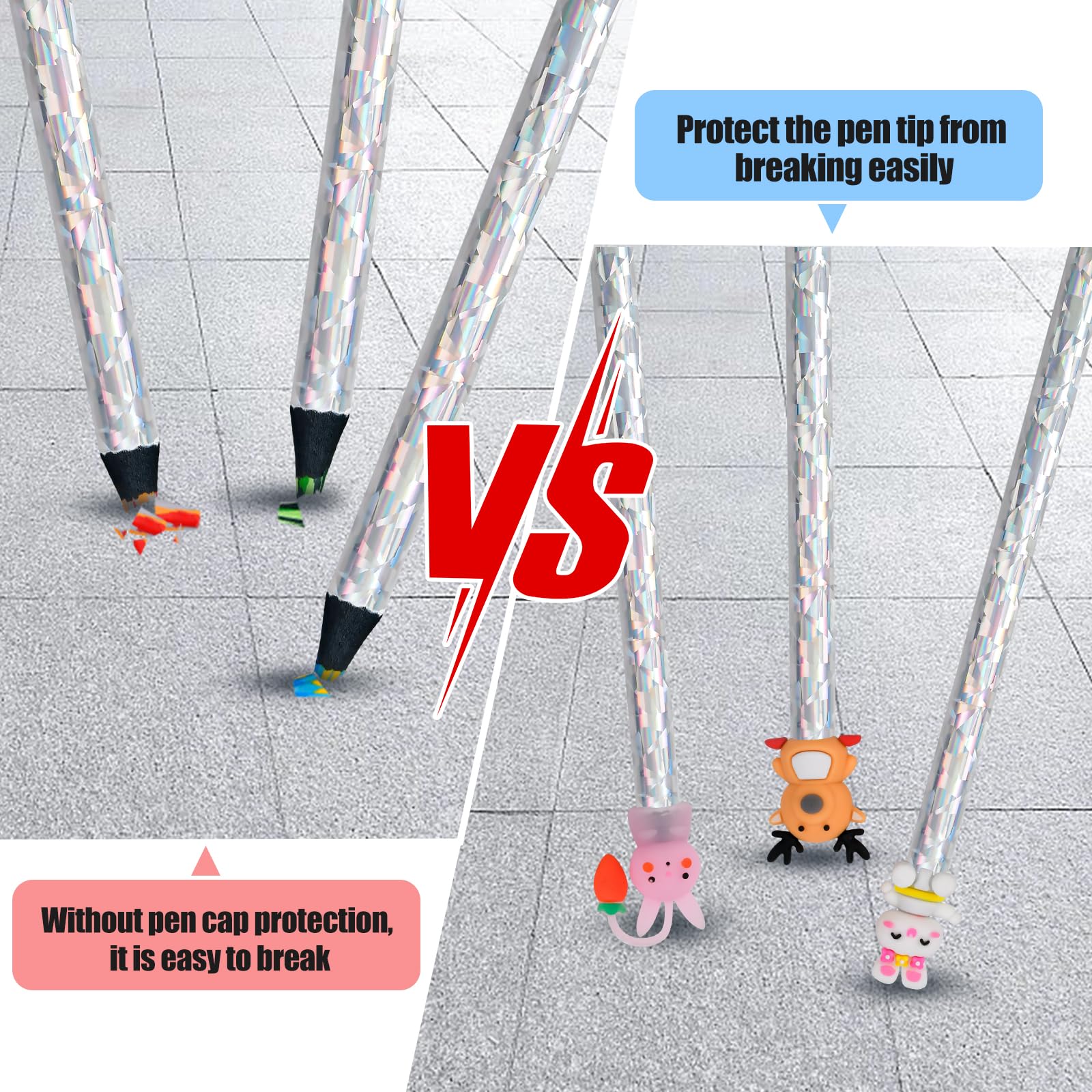 FilmHOO rainbow pencils help smooth drawing and coloring sessions.