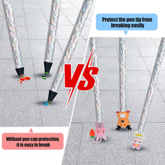 FilmHOO rainbow pencils help smooth drawing and coloring sessions.
