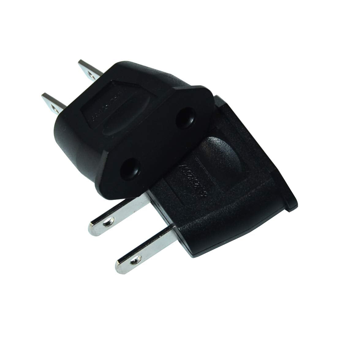 FILSHU travel charger pack of 2 black adapters, lightweight for easy packing