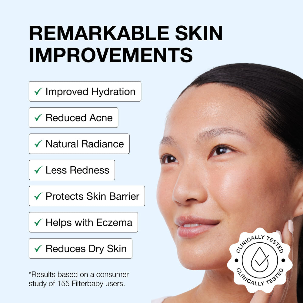Step-by-step cartridge replacement with Filterbaby Skincare Filter 2.0.