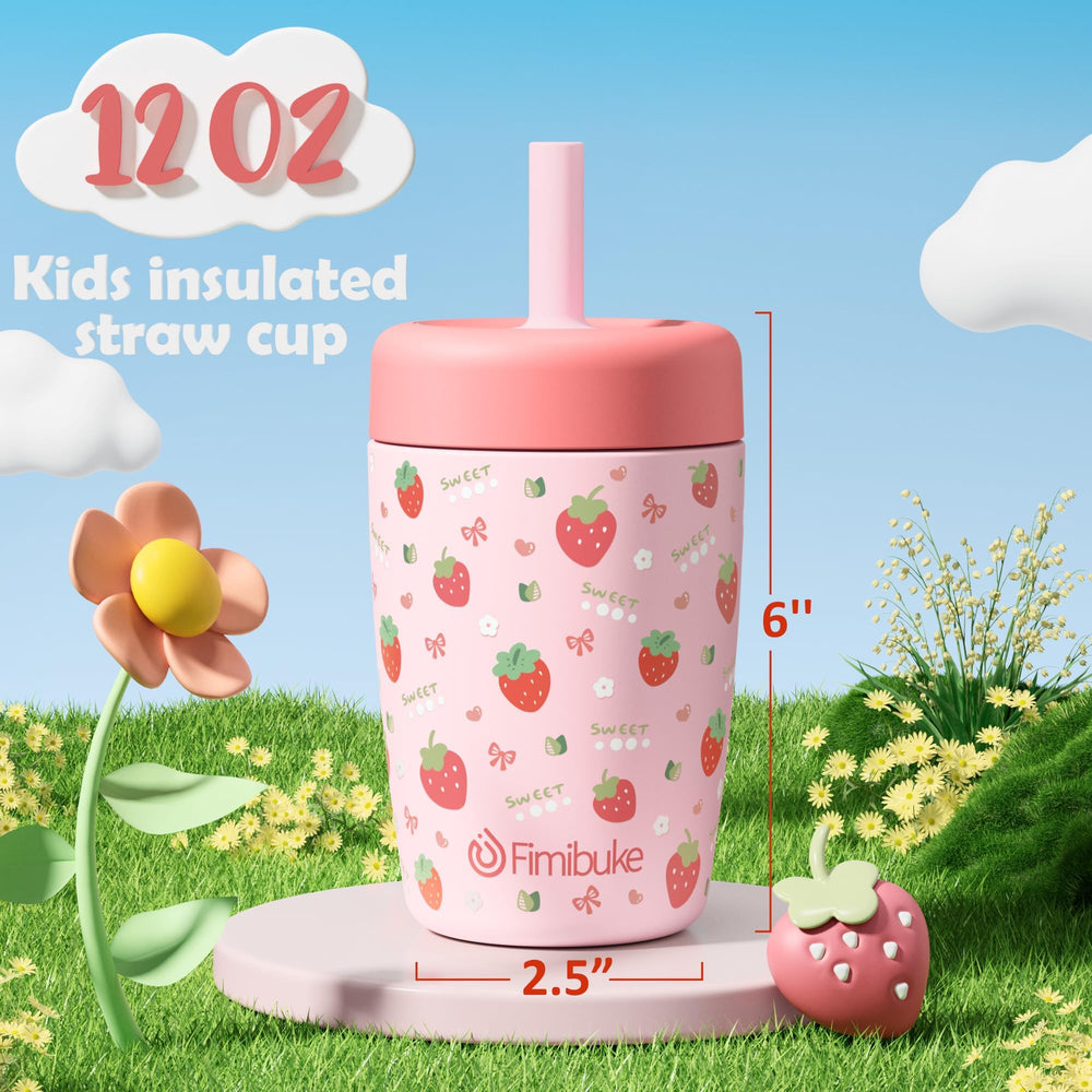 Fimibuke double-walled insulated cup preserves cold drinks for hours.