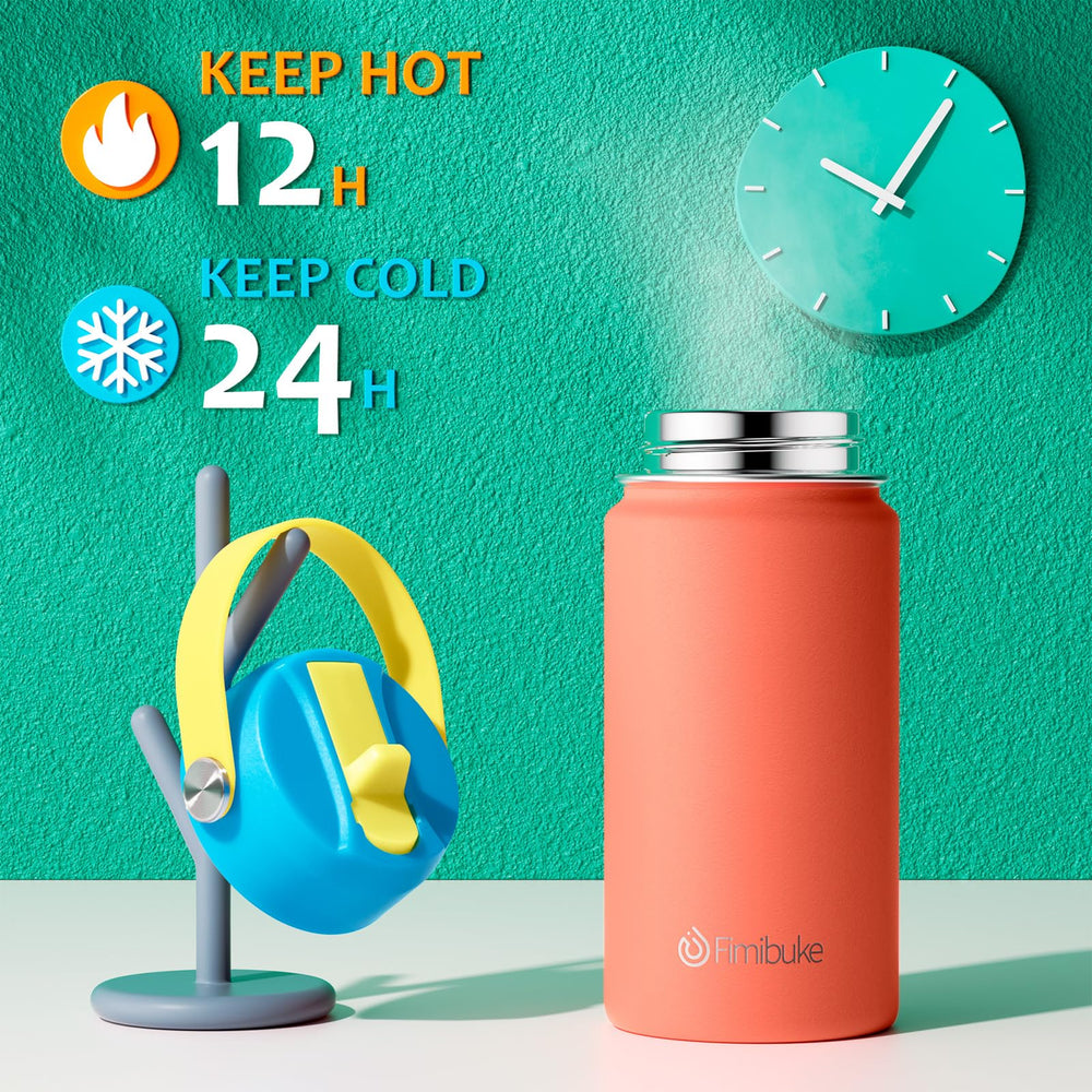 Fimibuke leak-proof lid assembly with straw for easy sipping.
