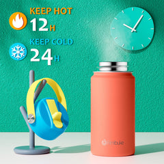 Fimibuke leak-proof lid assembly with straw for easy sipping.