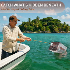FindMAG eye-bolt lifting point enables easy attachment during retrieval.