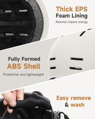 Findway Pro Bike Helmet with adjustable dial ensures secure fit