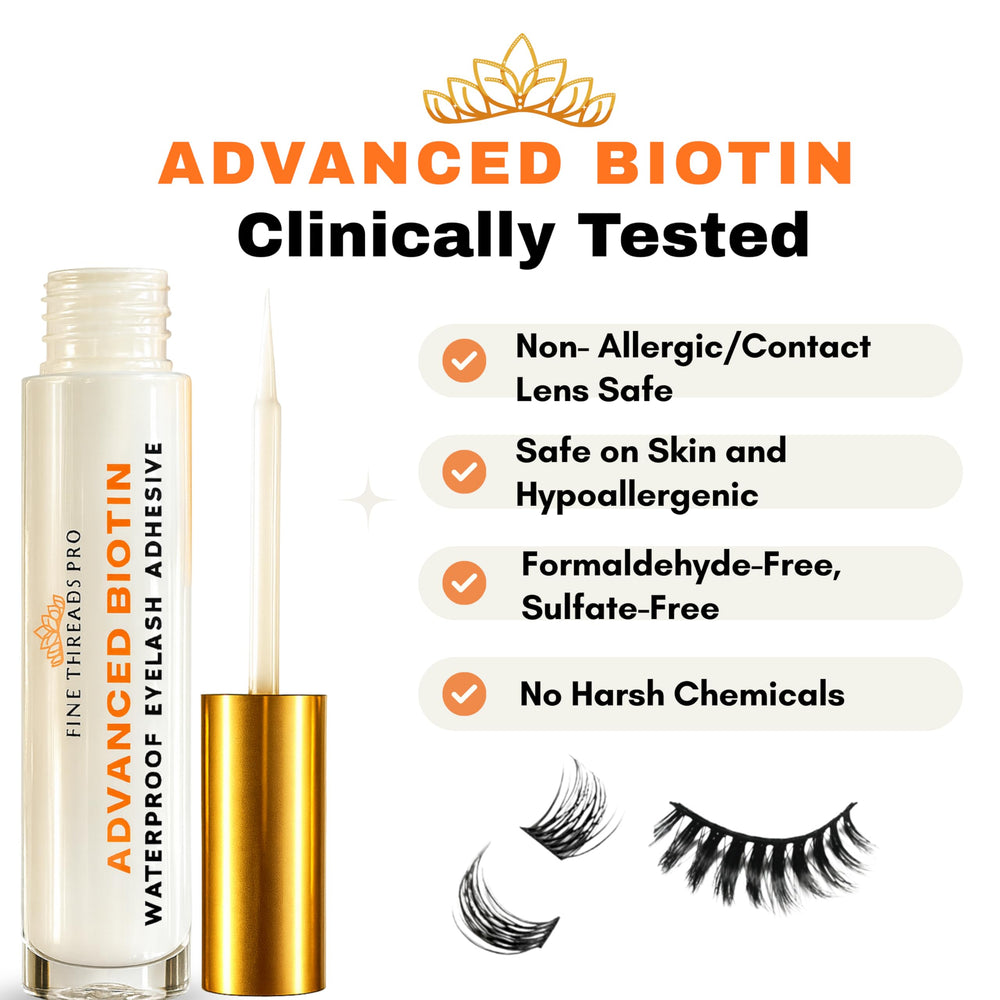Fine Threads Pro waterproof hold keeps lashes in place all day