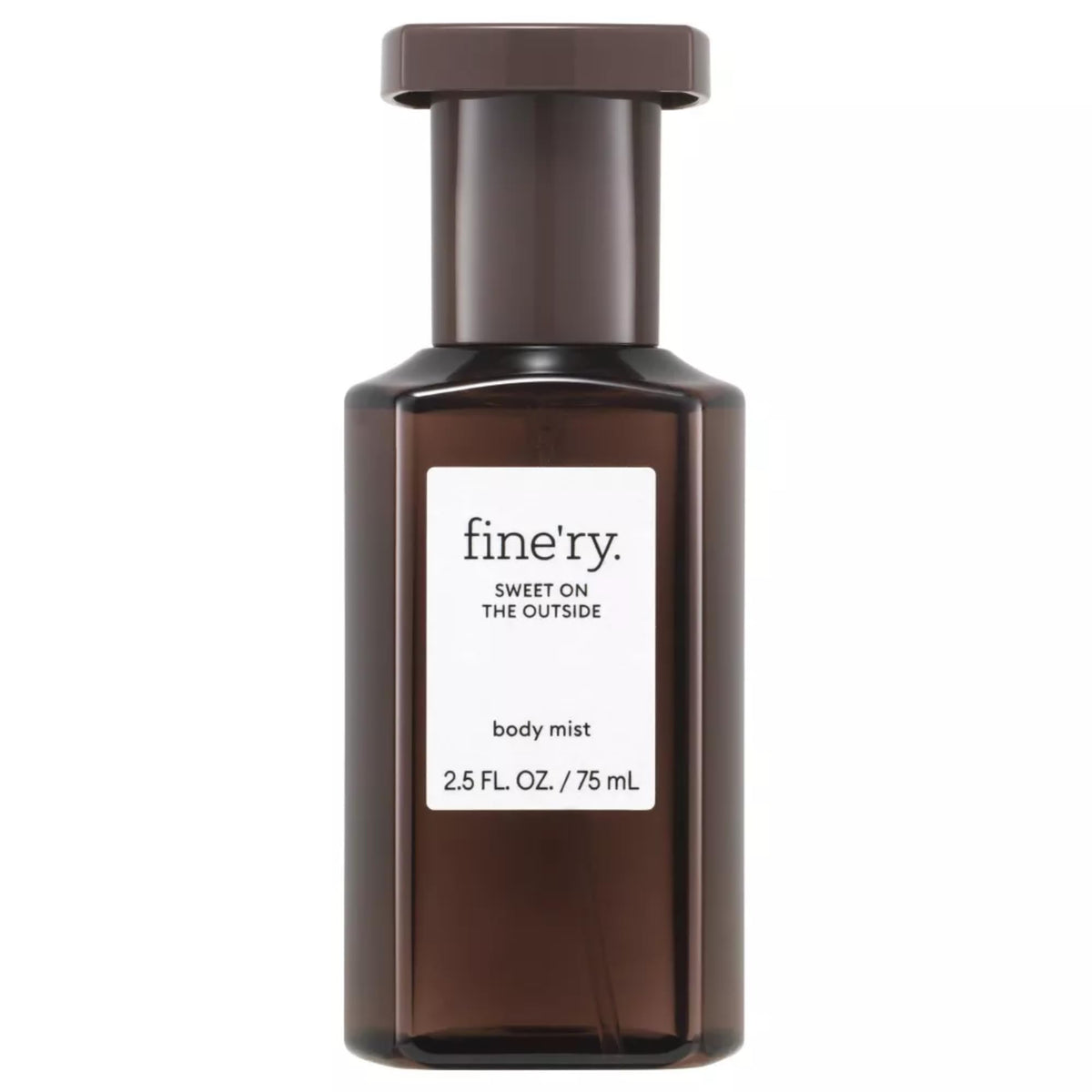 Fine'ry Vanilla Gourmand mini mist bottle highlighting vanilla note for day-to-night wear