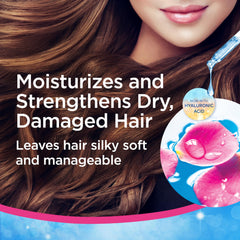 Finesse Restore Strengthen conditioner pour shot enabling seamless application and hydration.