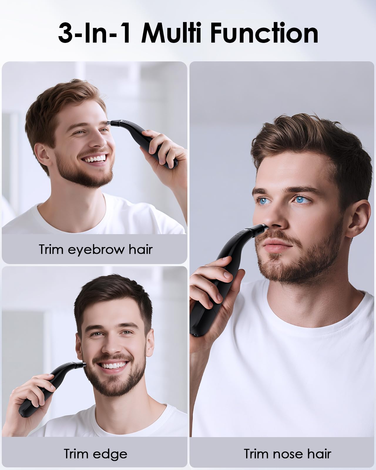 FINETCH easy-clean pores let you rinse off hair without disassembly.
