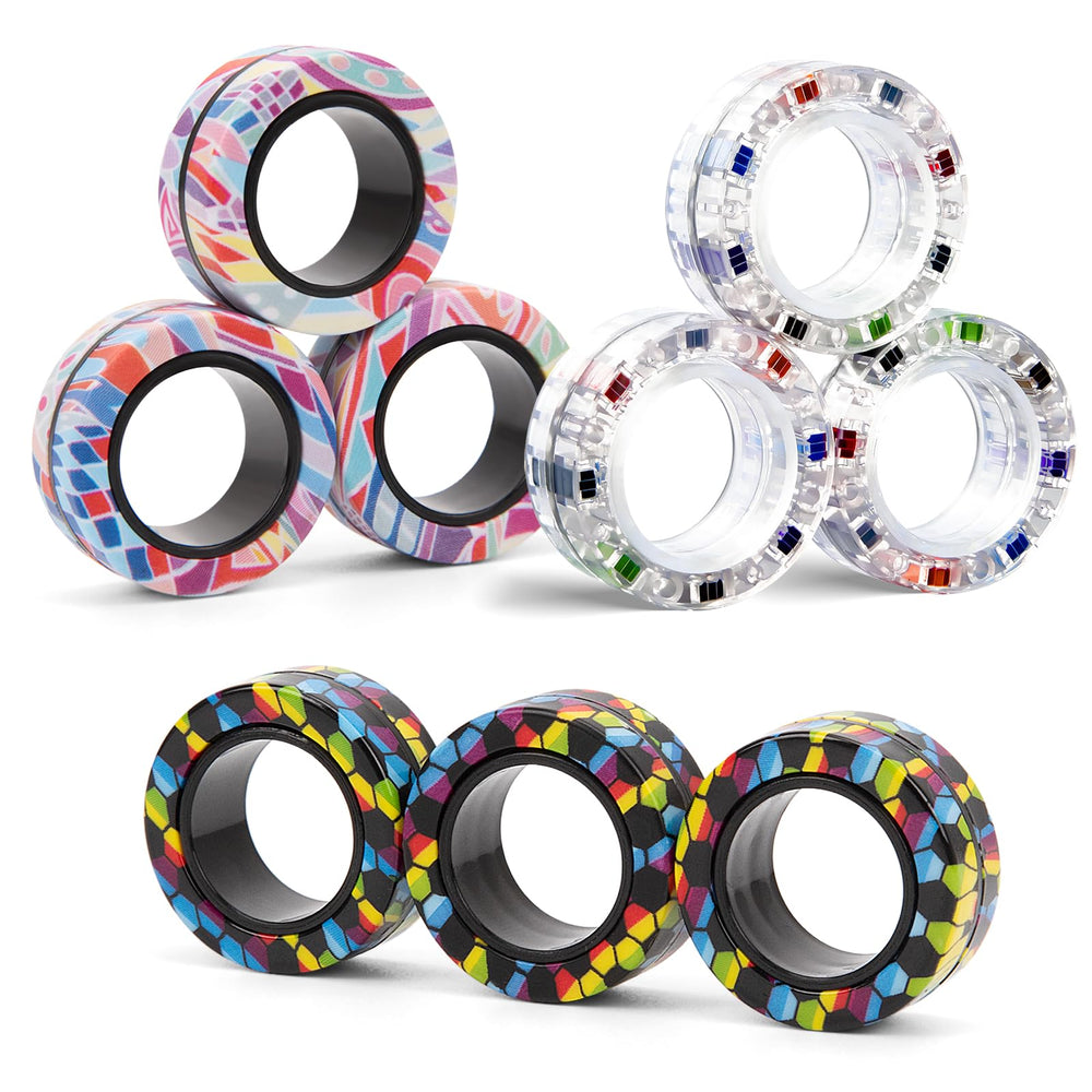 Finger Rock fidget rings offer potential anxiety relief via simple spins.