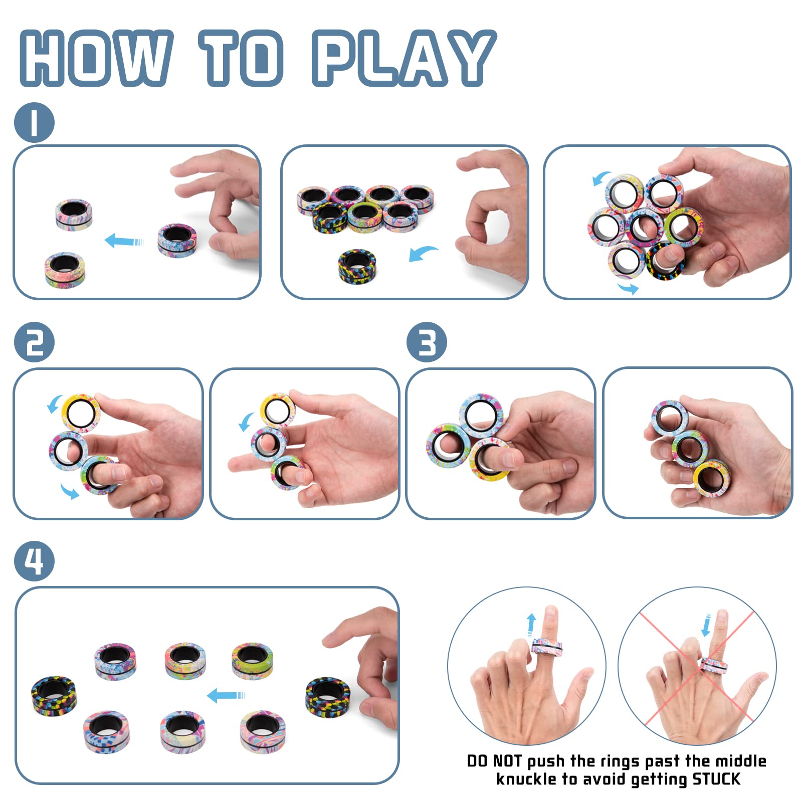Finger Rock office-friendly fidget pack supports discreet concentration at work