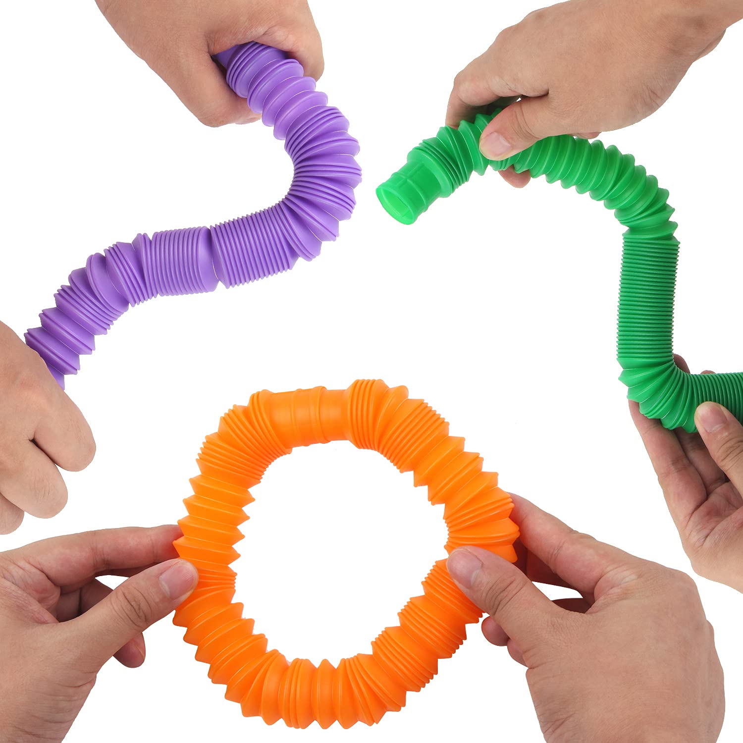 FINGOOO grip-strength pop tube strengthens fingers and coordination.