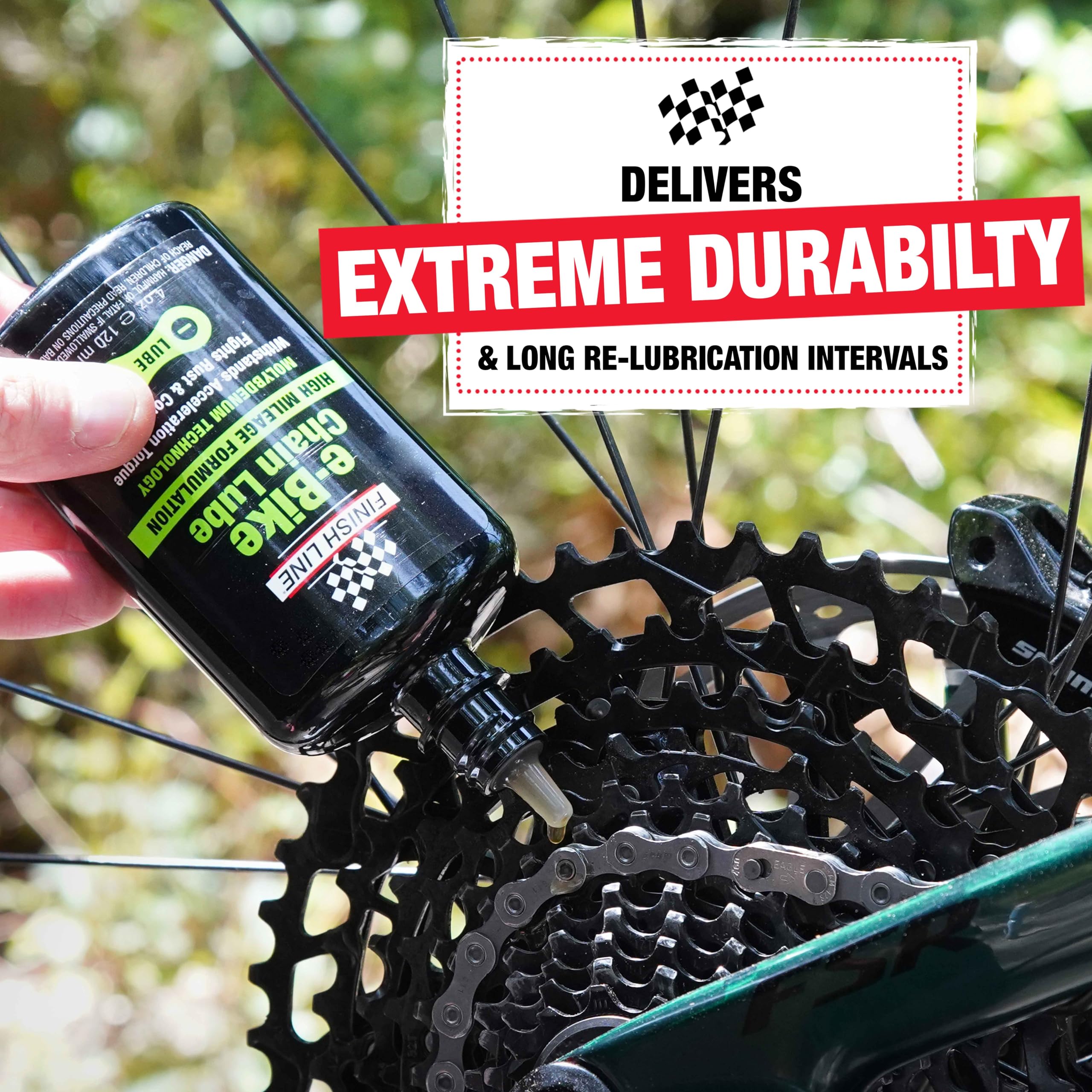 Finish Line Drivetrain care for indoor trainers enables cleaner, efficient workouts