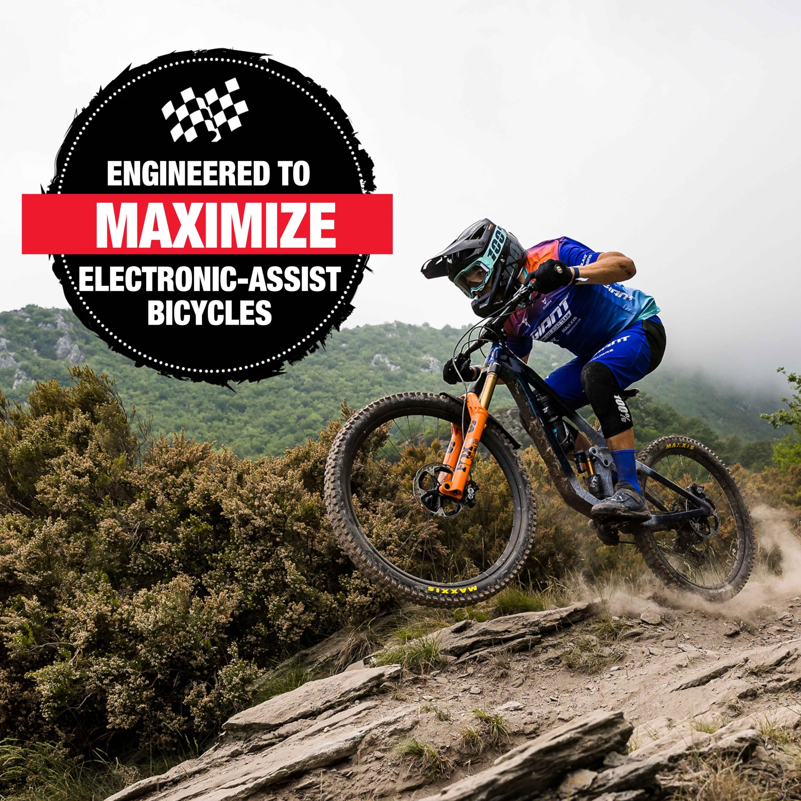 Finish Line High Torque lubrication ensures quiet, smooth shifting during rides