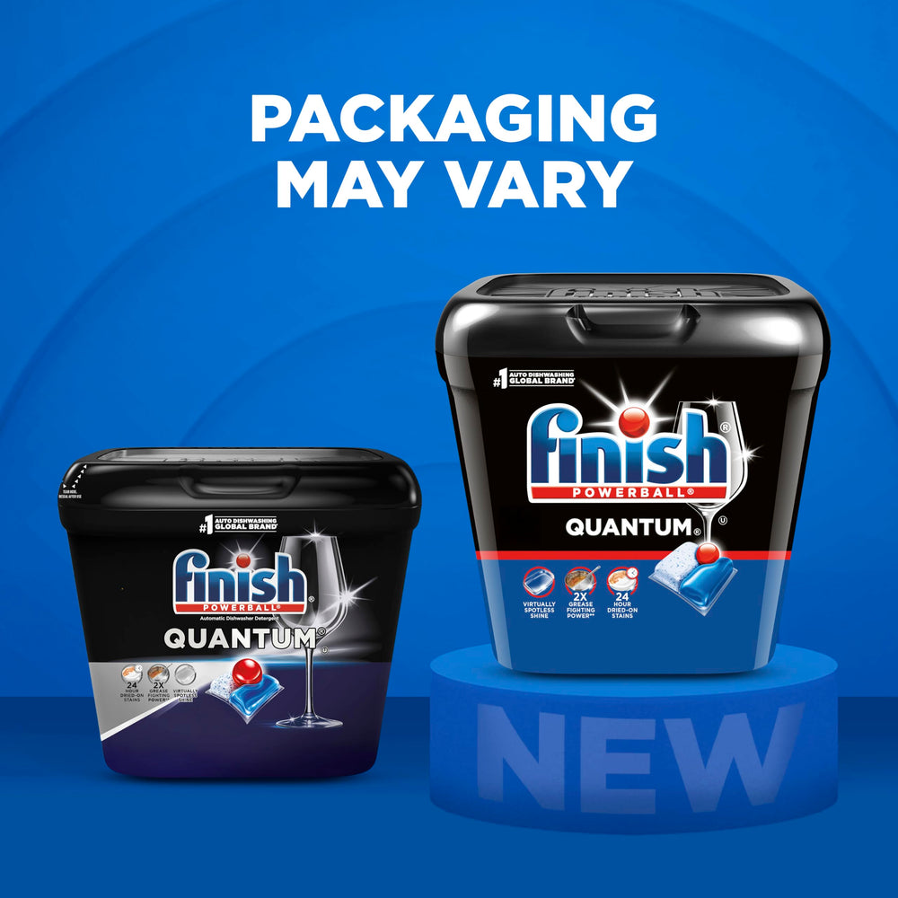 Finish Quantum resealable packaging keeps moisture out.