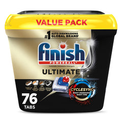 Finish Ultimate Dishwasher Pods pour delivers powerful cleaning for sparkling dishes