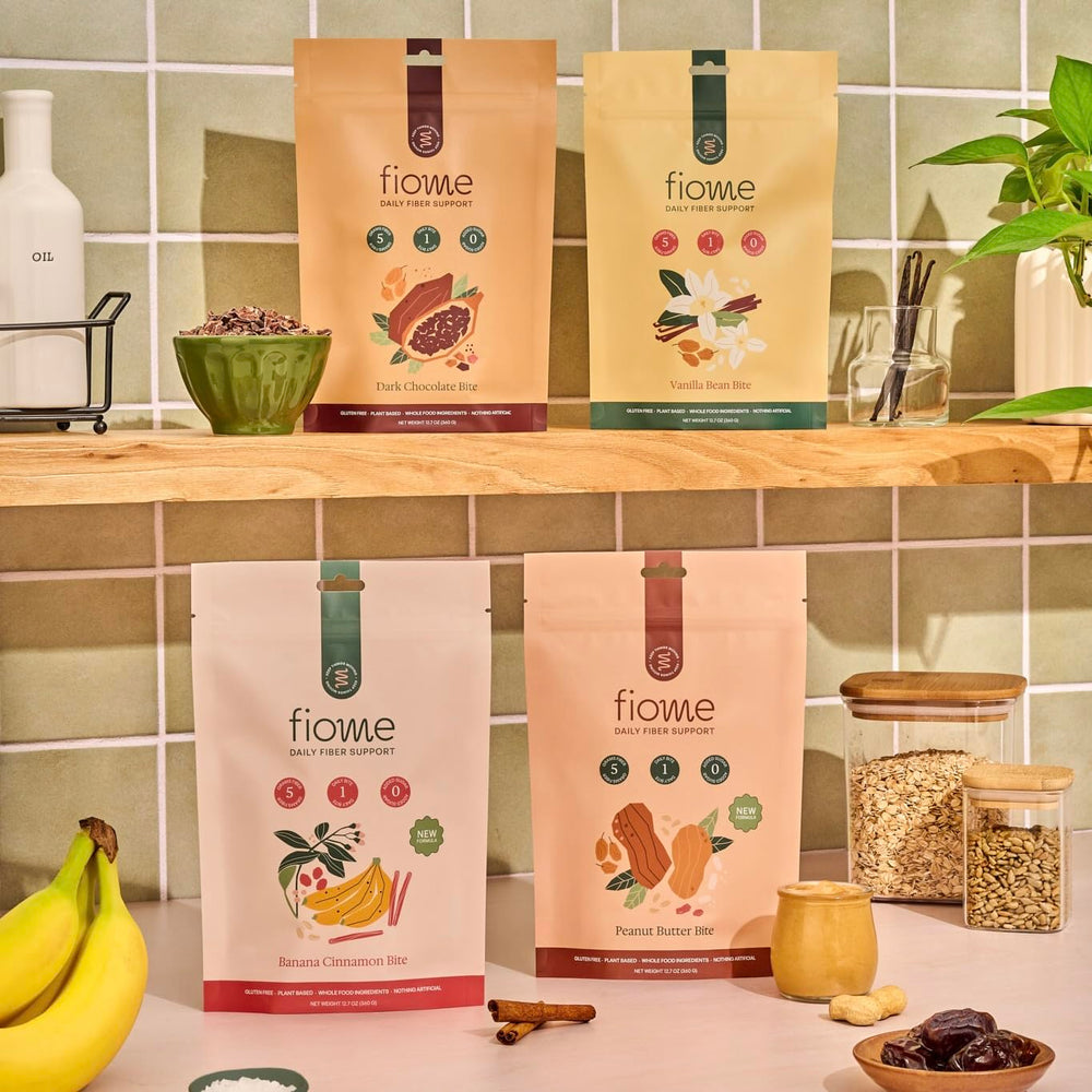 Fiome Fiber Bites measured portion for controlled intake