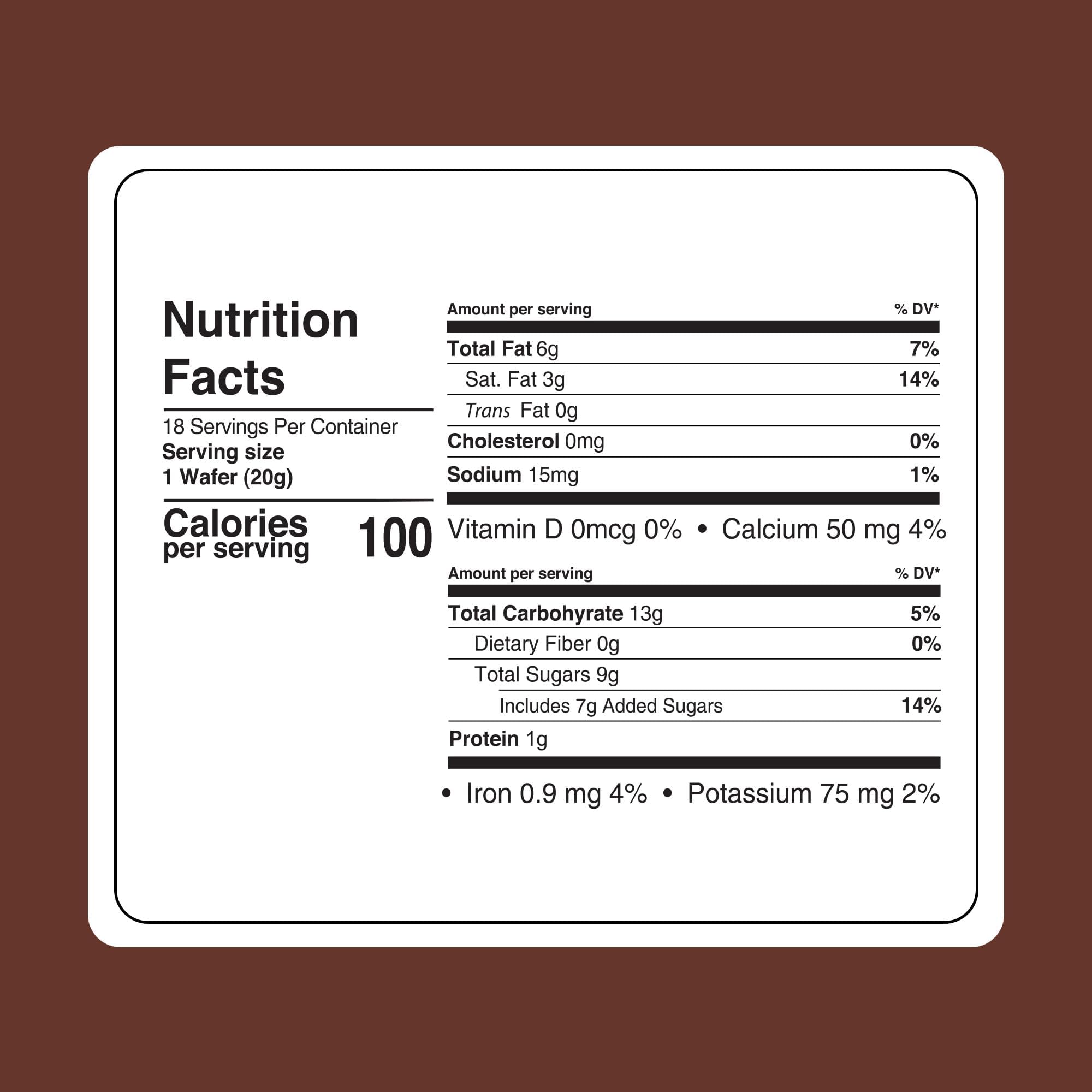 Fiorella Crunch Wafer Cookies chocolate-coating delivering a rich outer layer