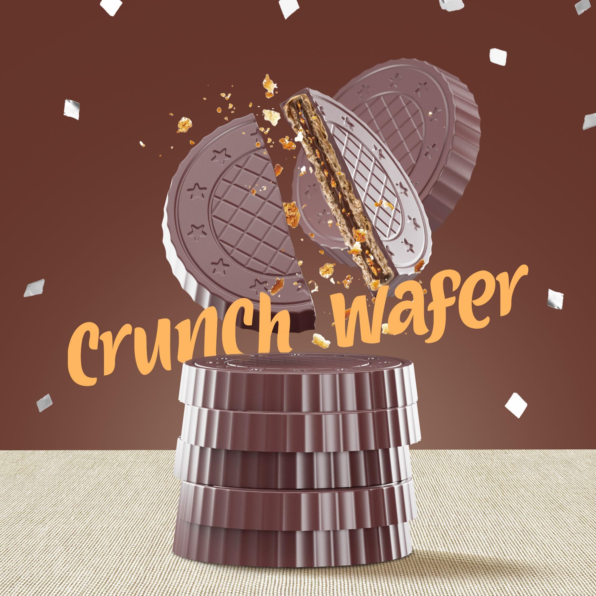 Fiorella Crunch Wafer Cookies ideal-snack for quick breaks and kids' lunches
