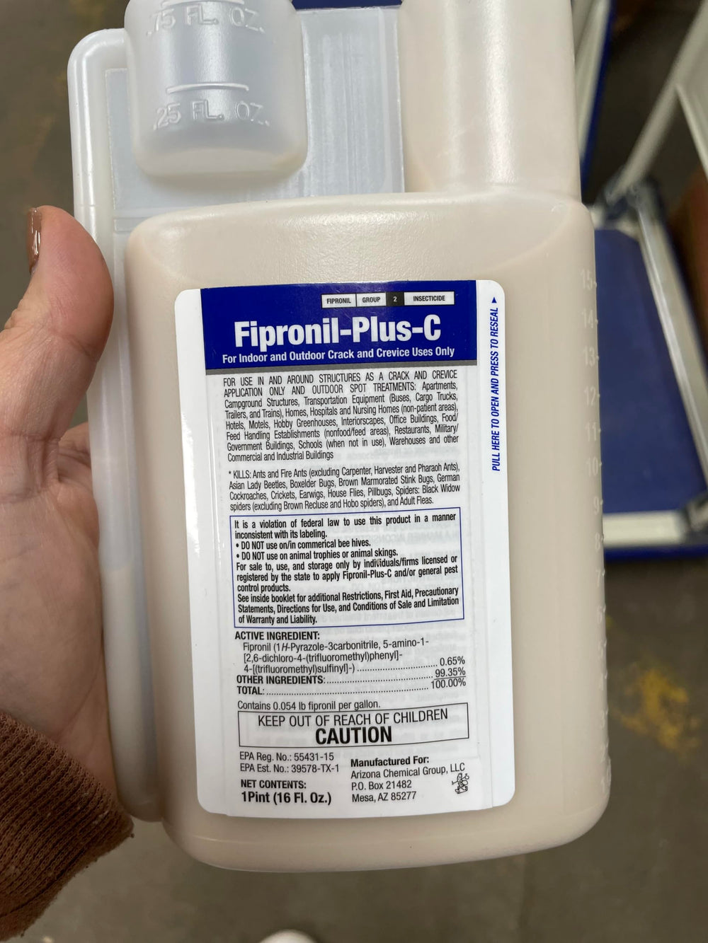 Fipronil Plus C broad-spectrum pest control image highlights comprehensive indoor solutions for homes.