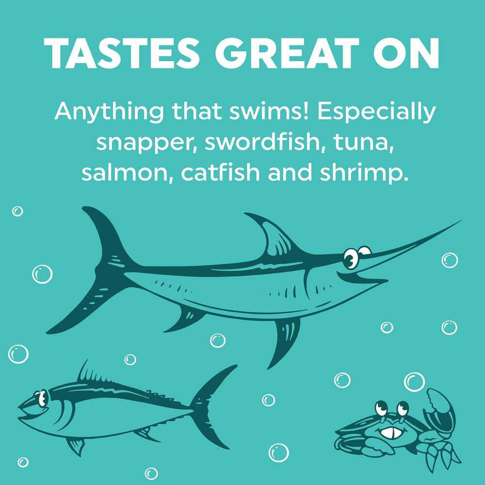 Fire & Smoke Society Fish Monger aromatic herbs boost seafood flavor profile.