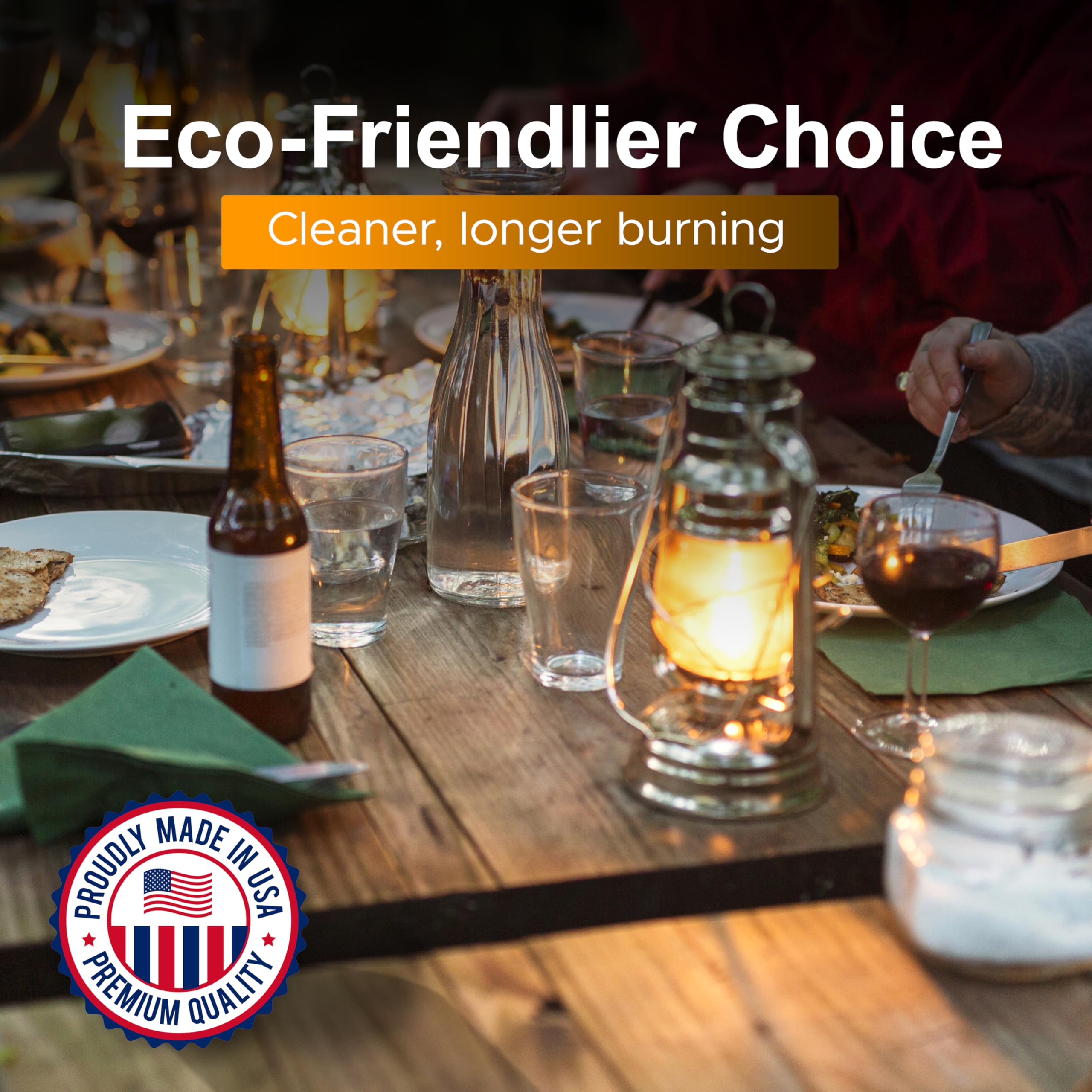Citronella formula variant from Firefly Fuel offers outdoor scent options.