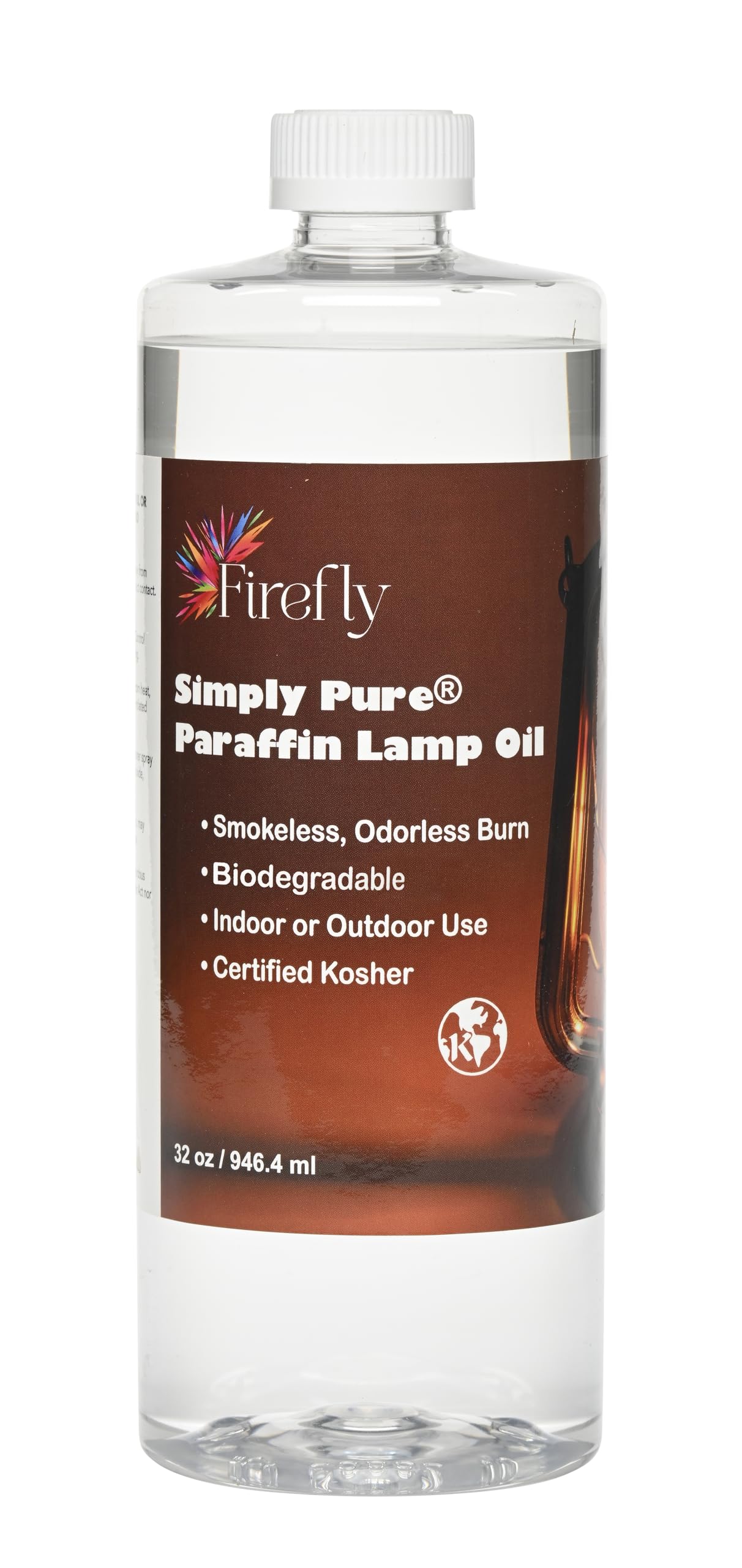 Firefly Fuel bottle pour showing controlled use and clean burn