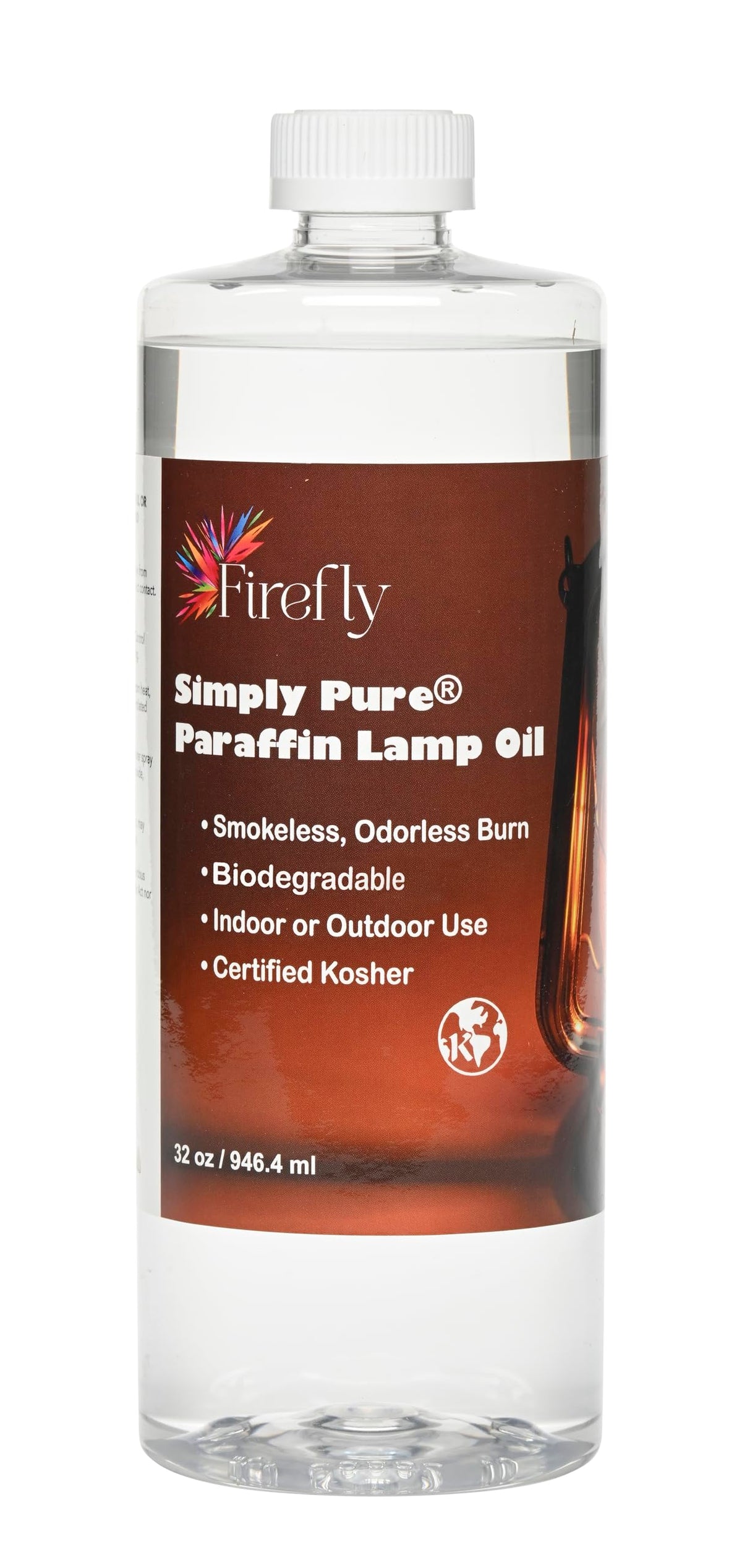 Firefly Fuel bottle pour showing controlled use and clean burn