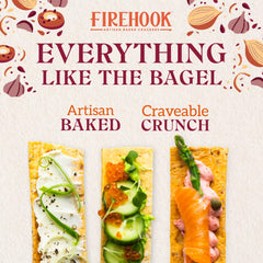 Firehook crackers with avocado dip highlighting creamy texture.