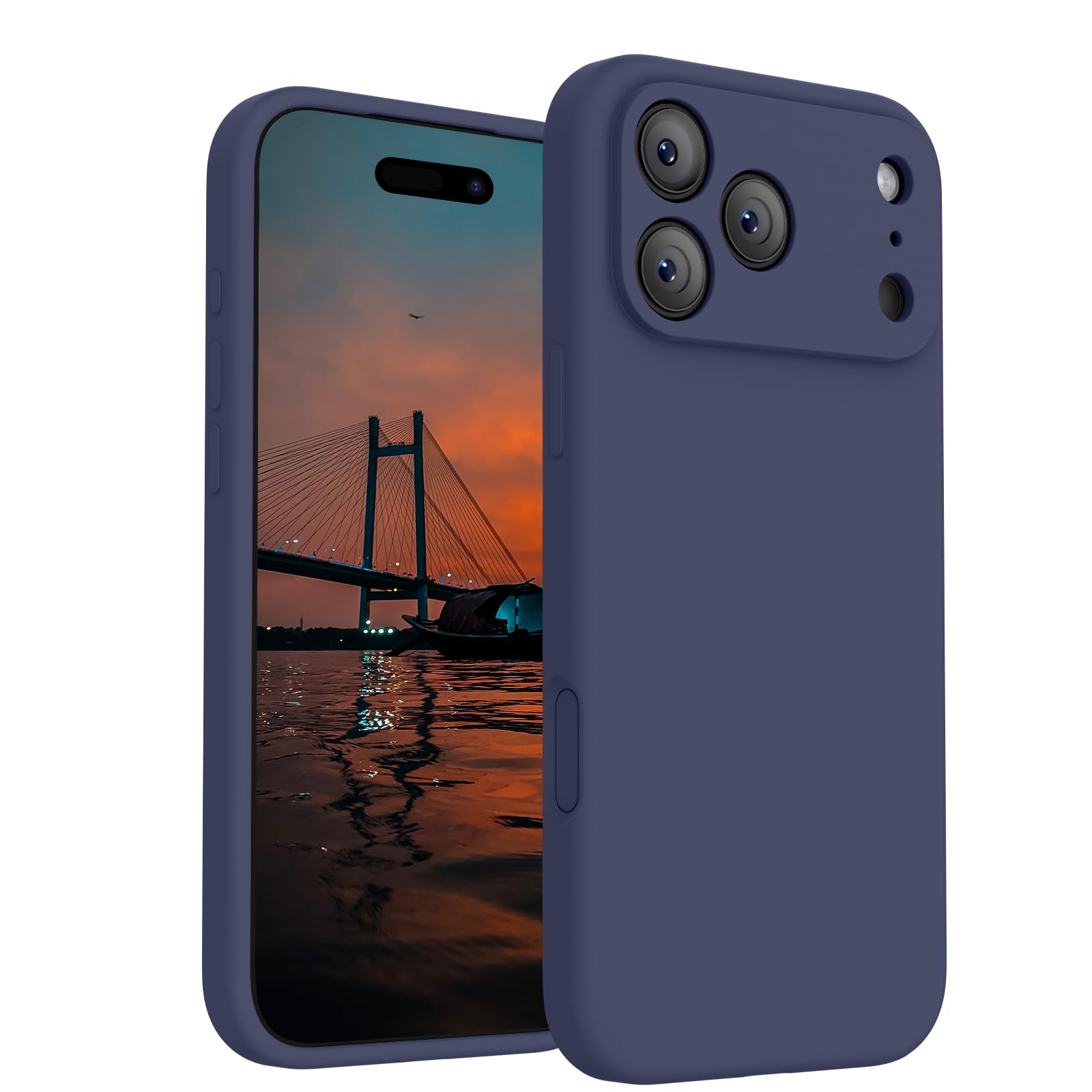 FireNova magnetic iPhone 17 Pro case highlights strong MagSafe compatibility for secure car mounts.