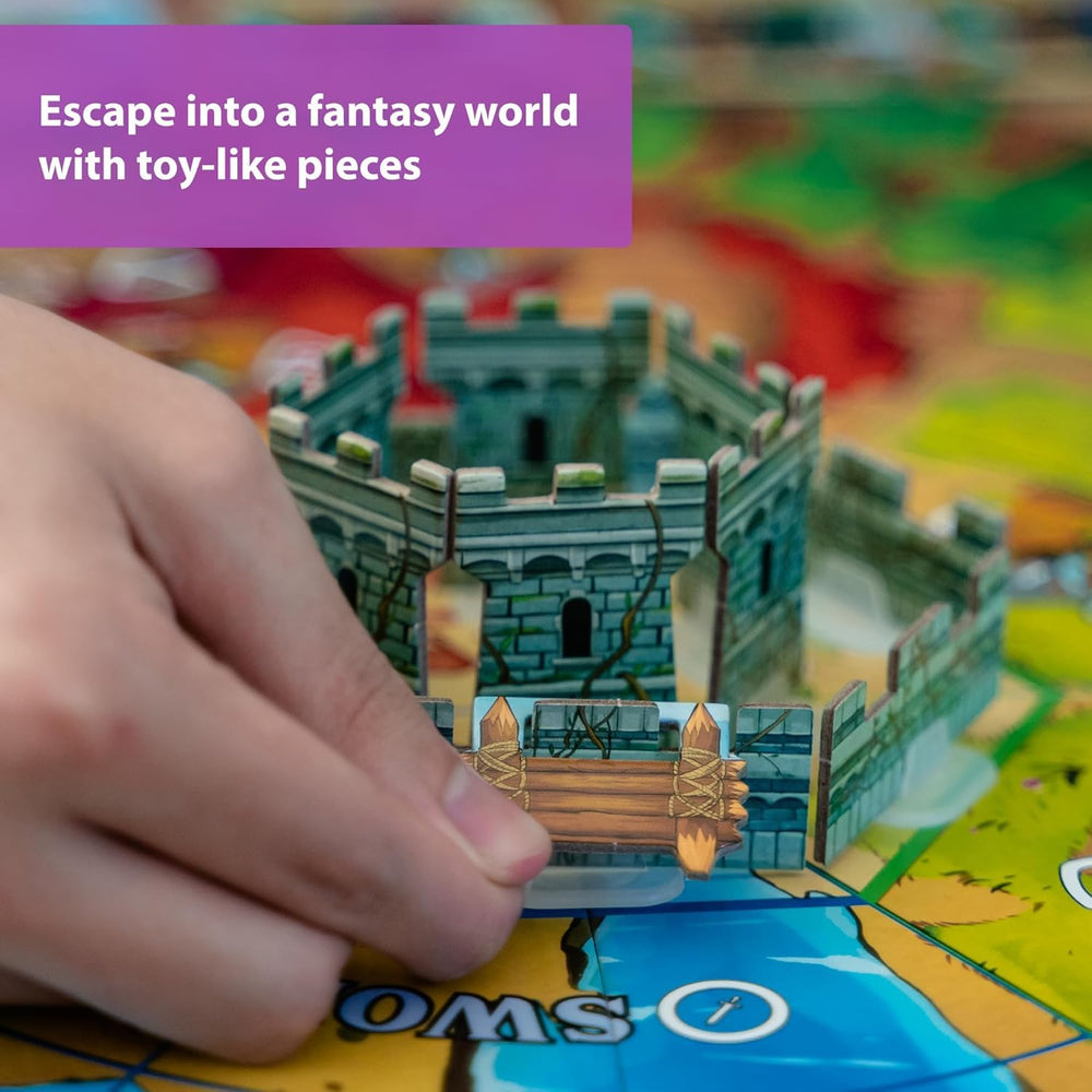 Castle Panic 2nd Edition rulebook speeds up learning.