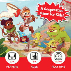 My First Castle Panic highlights no-reading-required gameplay for early learners.