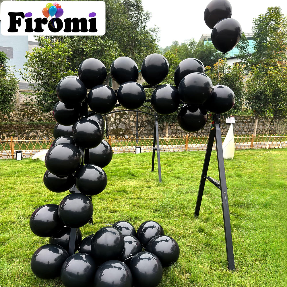 Firomi balloons can be inflated with helium or air.
