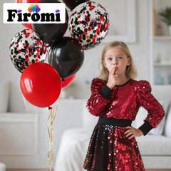Firomi red balloons 12 inch for durable decor