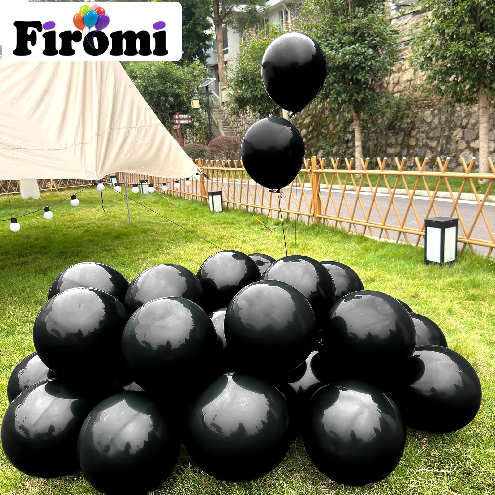 Firomi thickened natural latex balloons deliver durable decor.