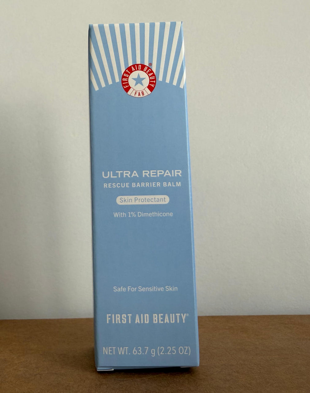 First Aid Beauty Ultra Repair Barrier Rescue Balm 1percent dimethicone protection.