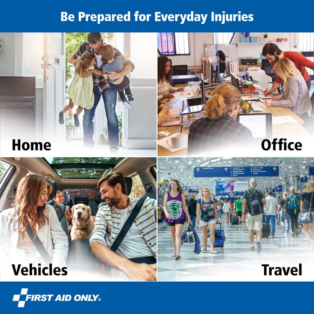 First Aid Only desk-drawer ready first aid kit for office needs.