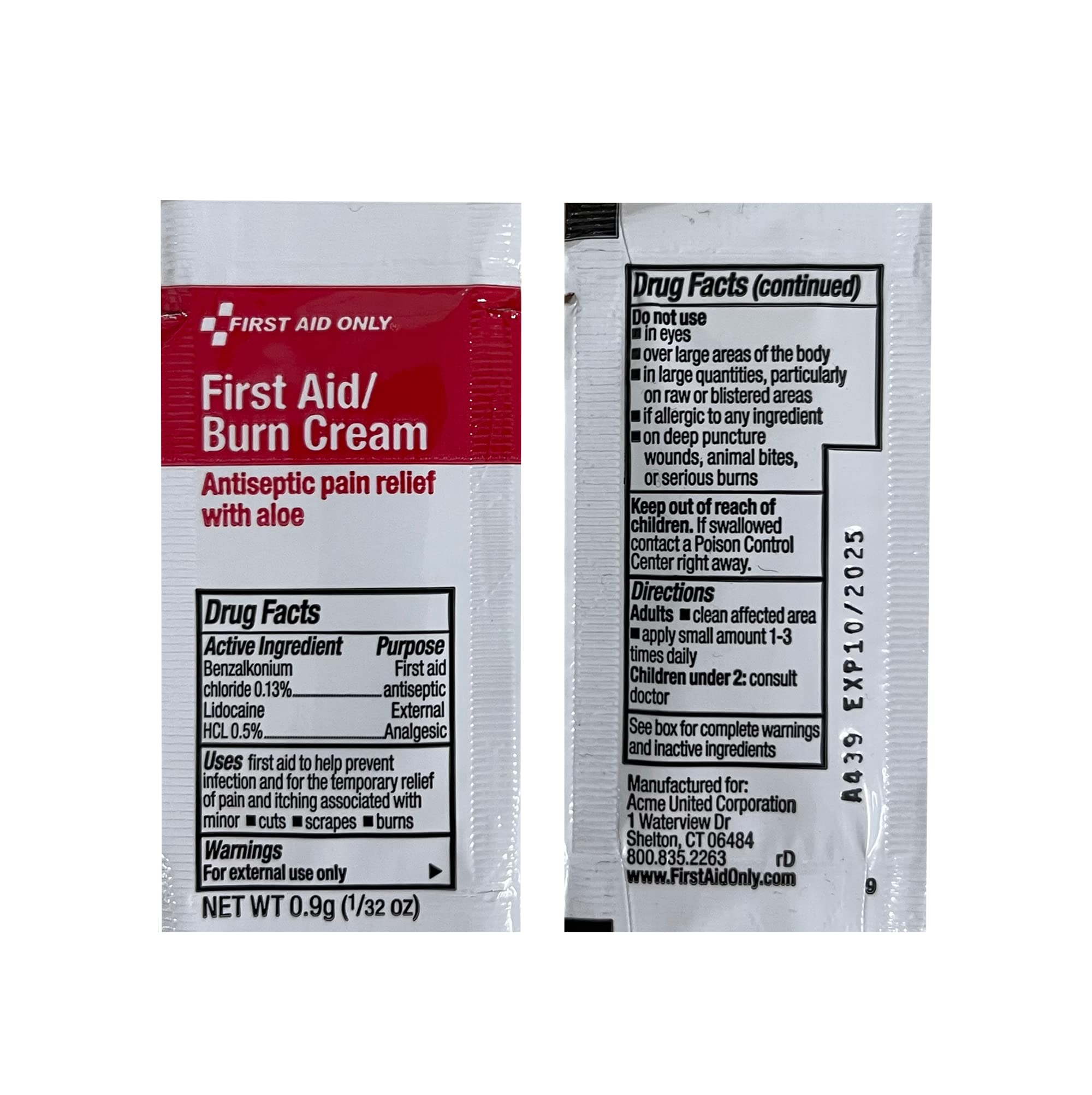 First Aid Only easy-access latch enables fast supply retrieval