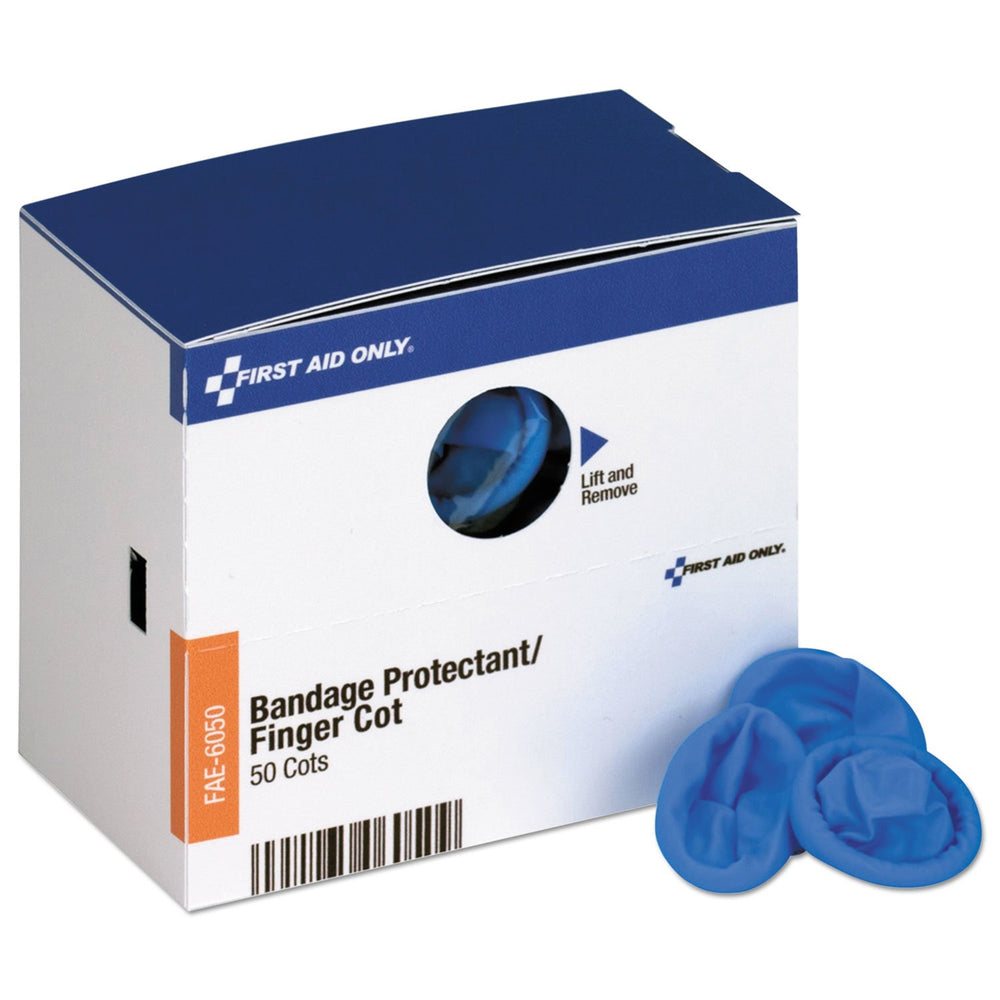 First Aid Only FAE-6150 finger cots protect finger wounds while handling food in professional kitchens
